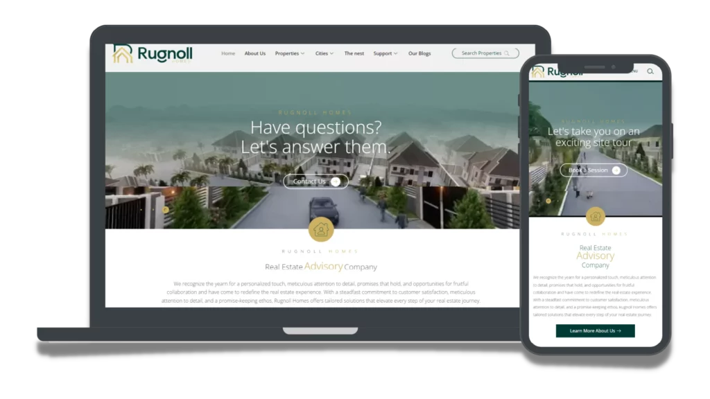 Read more about the article Rugnoll Homes Website